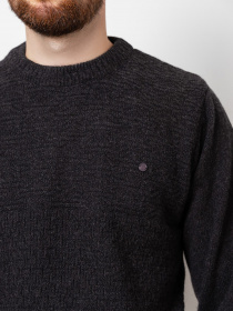 Джемпер ISSA Plus модель GN4-79_black Джемпер ISSA Plus модель GN4-79_black Фото