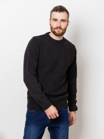 Джемпер ISSA Plus модель GN4-79_black Джемпер ISSA Plus модель GN4-79_black Фото