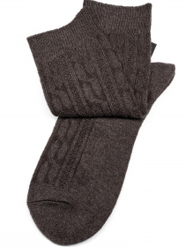 Носки и гольфы ISSA Plus модель GNS-143_brown Фото