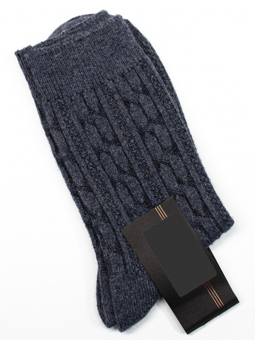 Носки и гольфы ISSA Plus модель GNS-143_blue Фото