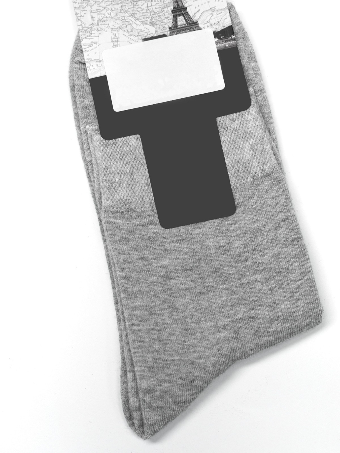 Носки и гольфы ISSA Plus модель GNS-144_grey Фото