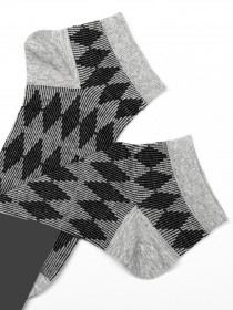 Носки и гольфы ISSA Plus модель GNS-146_grey Фото