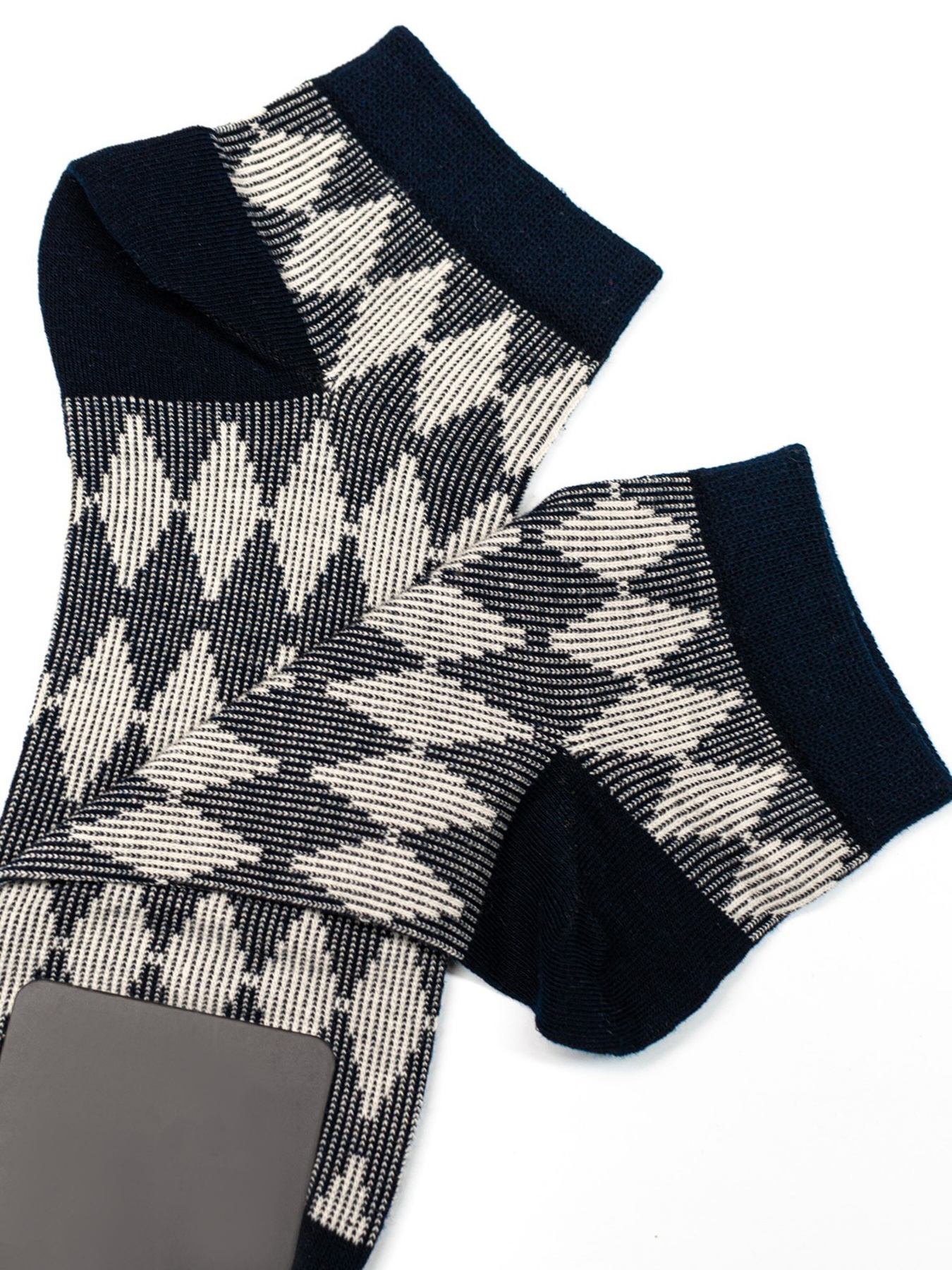 Носки и гольфы ISSA Plus модель GNS-146_blueblack Фото