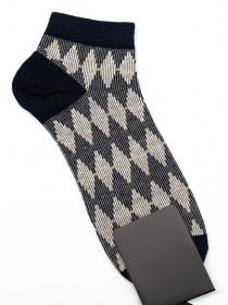 Носки и гольфы ISSA Plus модель GNS-146_blueblack Фото