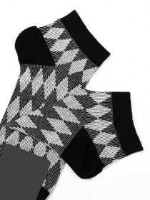 Носки и гольфы ISSA Plus модель GNS-146_black Фото