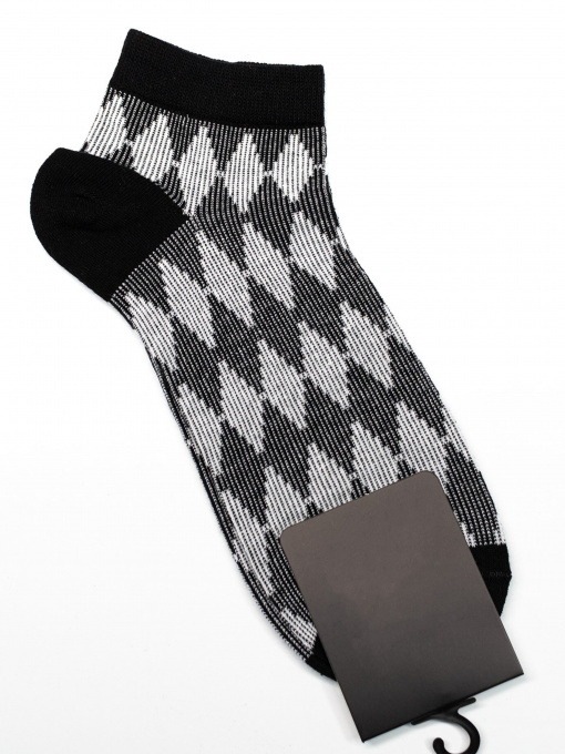 Носки и гольфы ISSA Plus модель GNS-146_black Фото