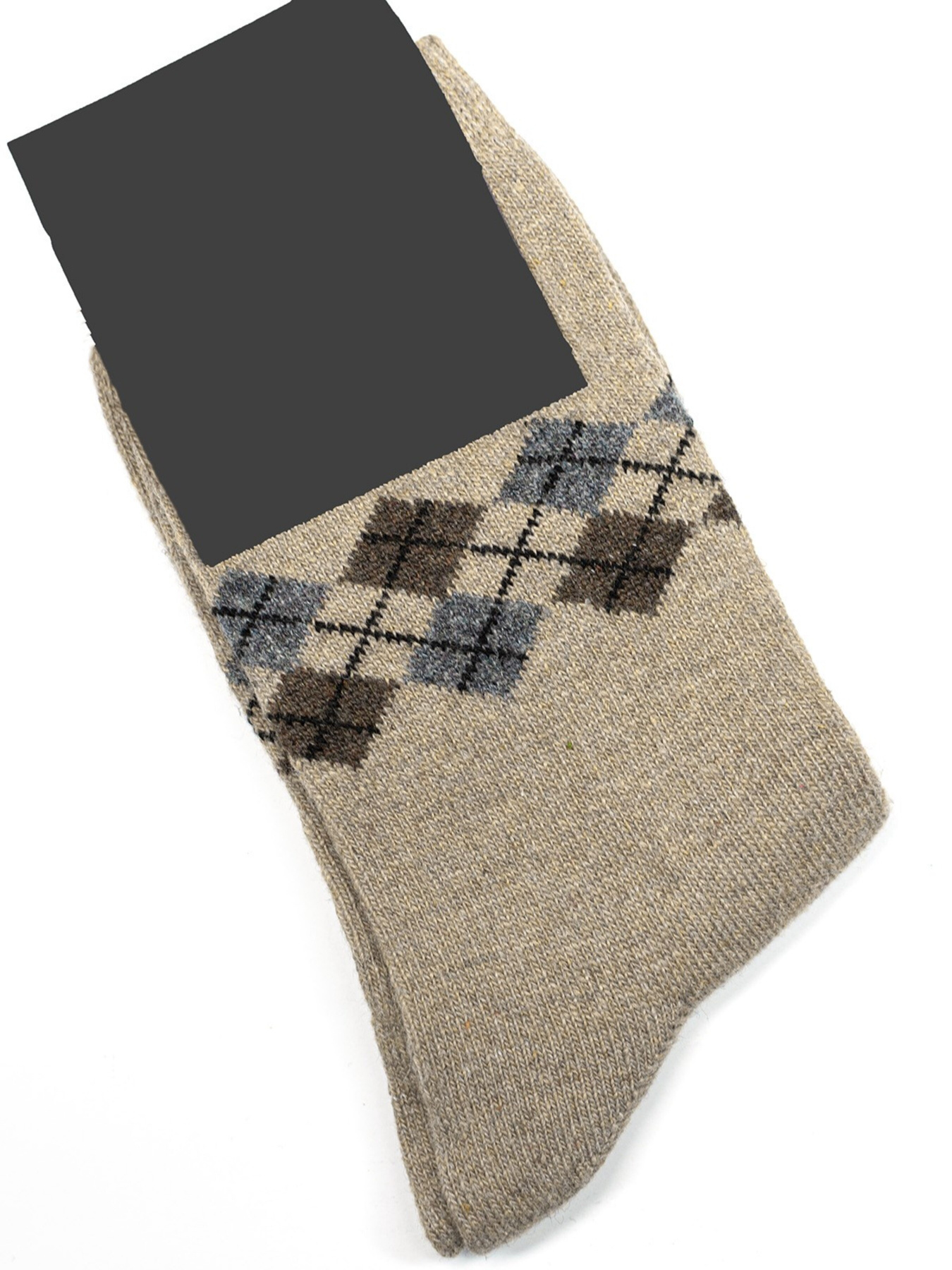 Шкарпетки та гольфи ISSA Plus модель GNS-147_beige Шкарпетки та гольфи ISSA Plus модель GNS-147_beige Фото