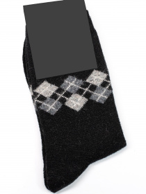 Носки и гольфы ISSA Plus модель GNS-147_black Фото