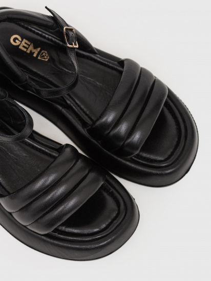 Сандалії Gem модель 001-TAS-241-BLACK — фото 3 - INTERTOP