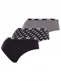 Трусы PUMA Womens Hipster Aop 3p модель 935377 Фото