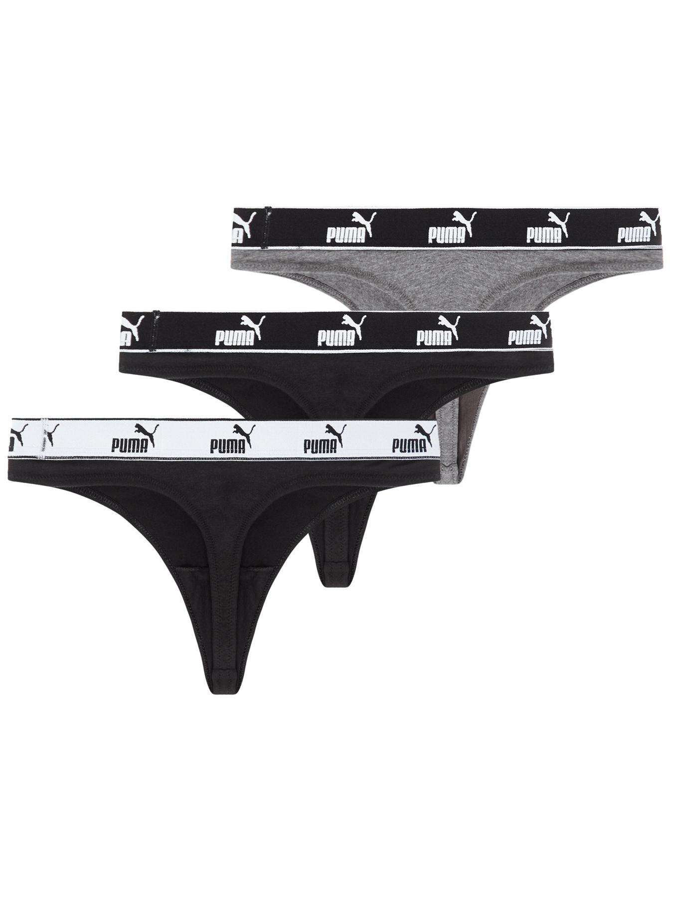 Трусы PUMA String 3p модель 935337 Фото