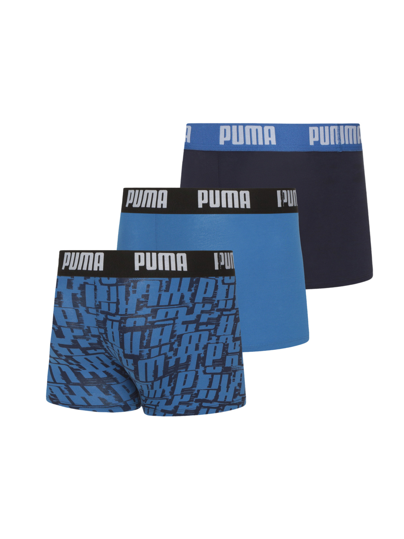 Трусы PUMA Kids Boxer Aop 3p модель 935335 Фото