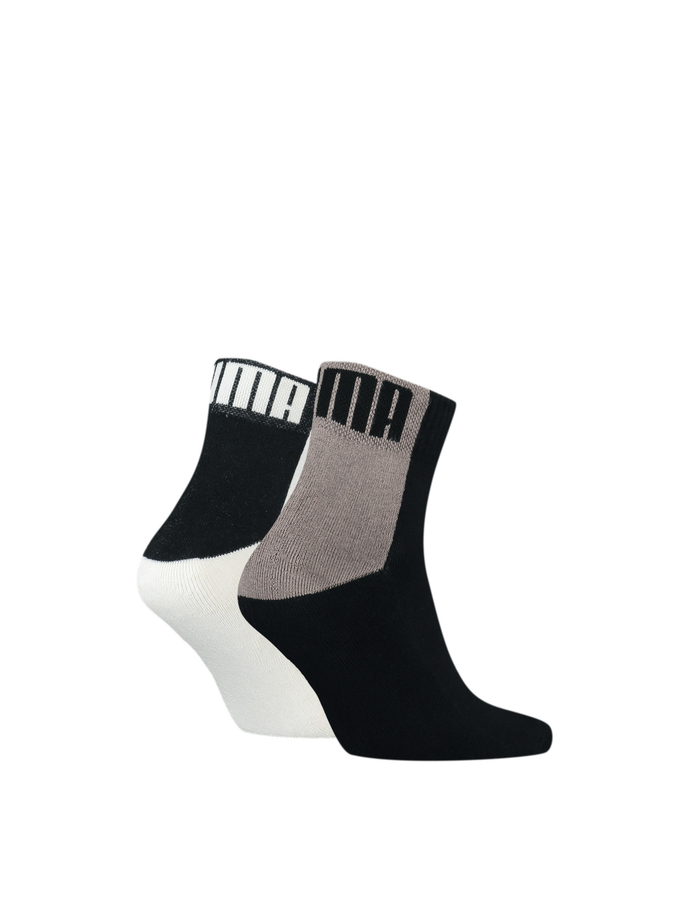 Набор носков PUMA Men Logo Block Quarter модель 935755 Фото