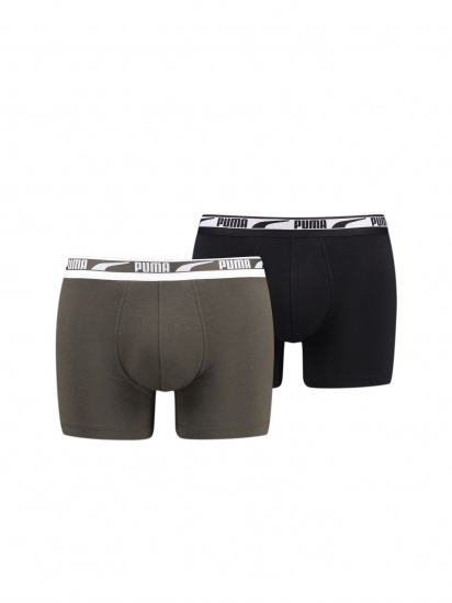 Набір трусів PUMA Men Multi Logo Boxer 2p модель 935786 - фото