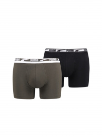 Набір трусів PUMA Men Multi Logo Boxer 2p модель 935786 Фото