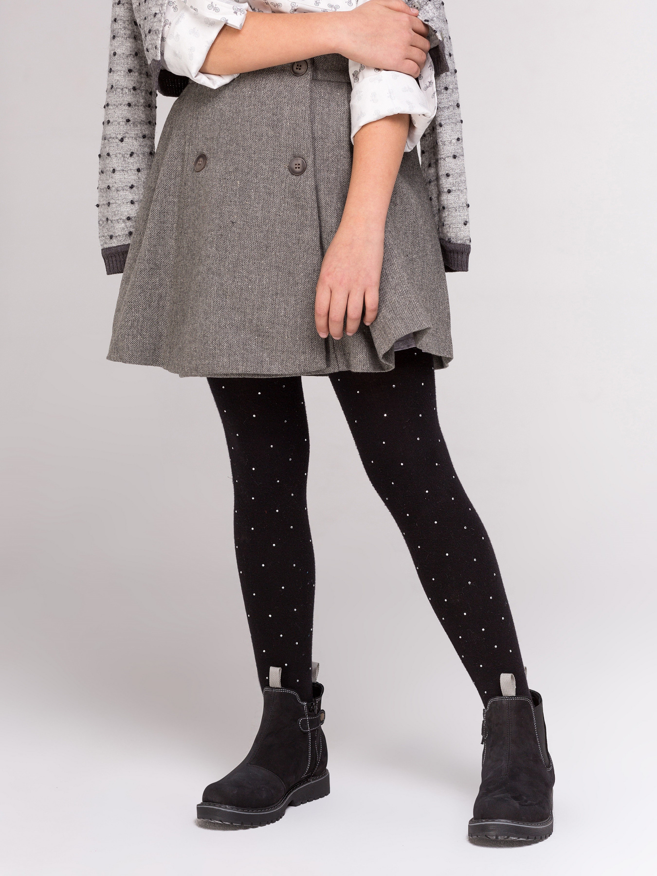 Спідниця міні Miracle Kids модель 72-19-004 Спідниця міні Miracle Kids модель 72-19-004 Фото