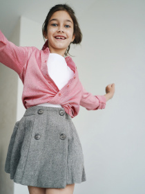 Спідниця міні Miracle Kids модель 72-19-004 Спідниця міні Miracle Kids модель 72-19-004 Фото