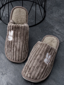 Тапки ISSA Plus модель GOB3-02_brown Фото