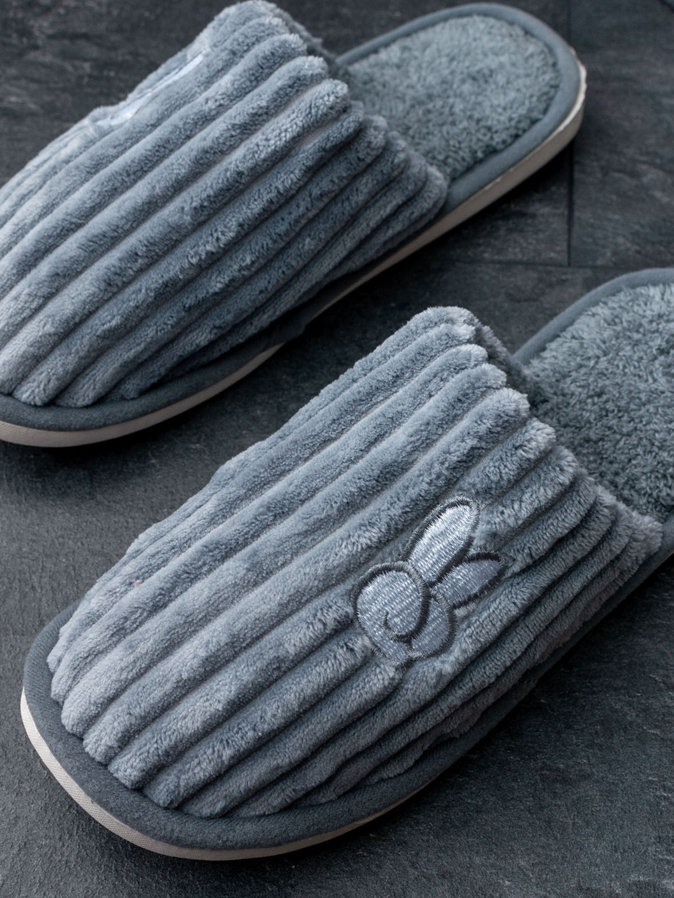 Тапки ISSA Plus модель GOB3-02_grey Фото