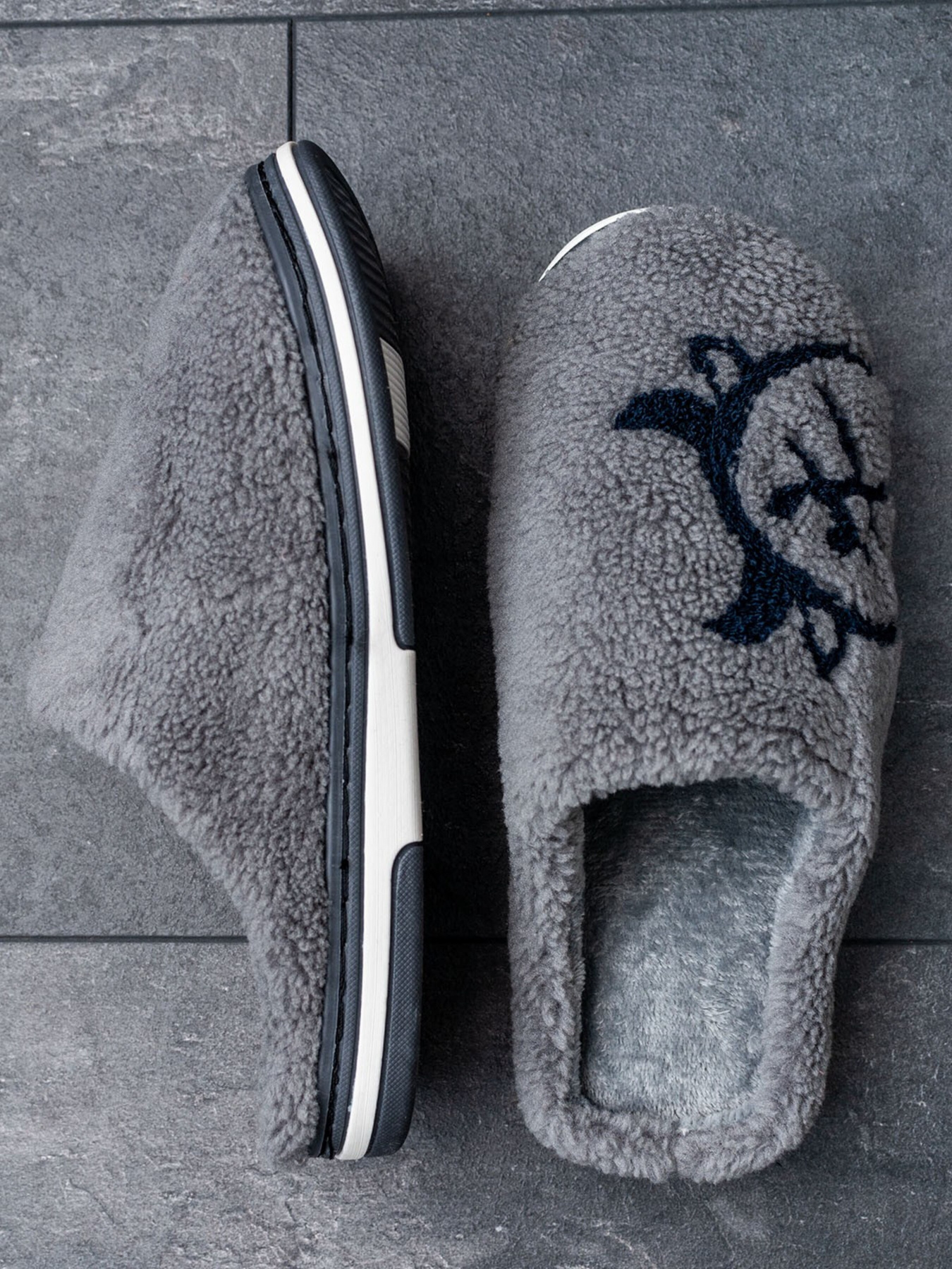 Тапки ISSA Plus модель GOB3-03_grey Фото