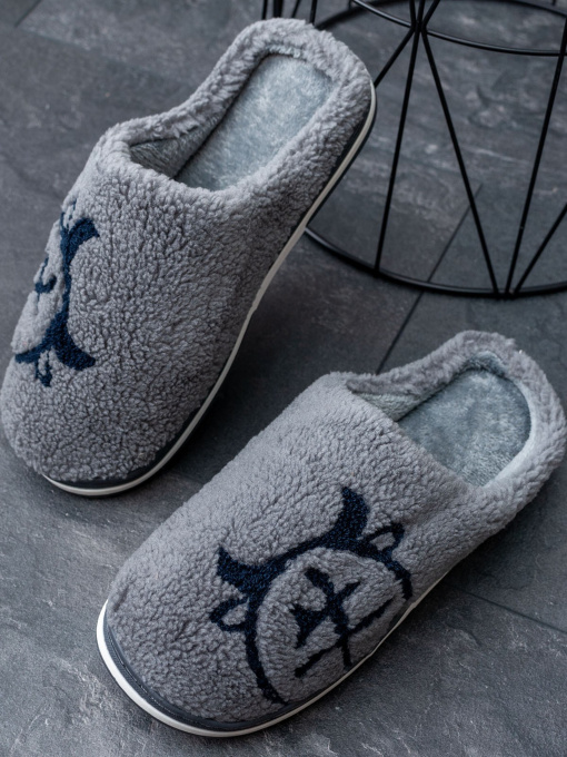 Тапки ISSA Plus модель GOB3-03_grey Фото