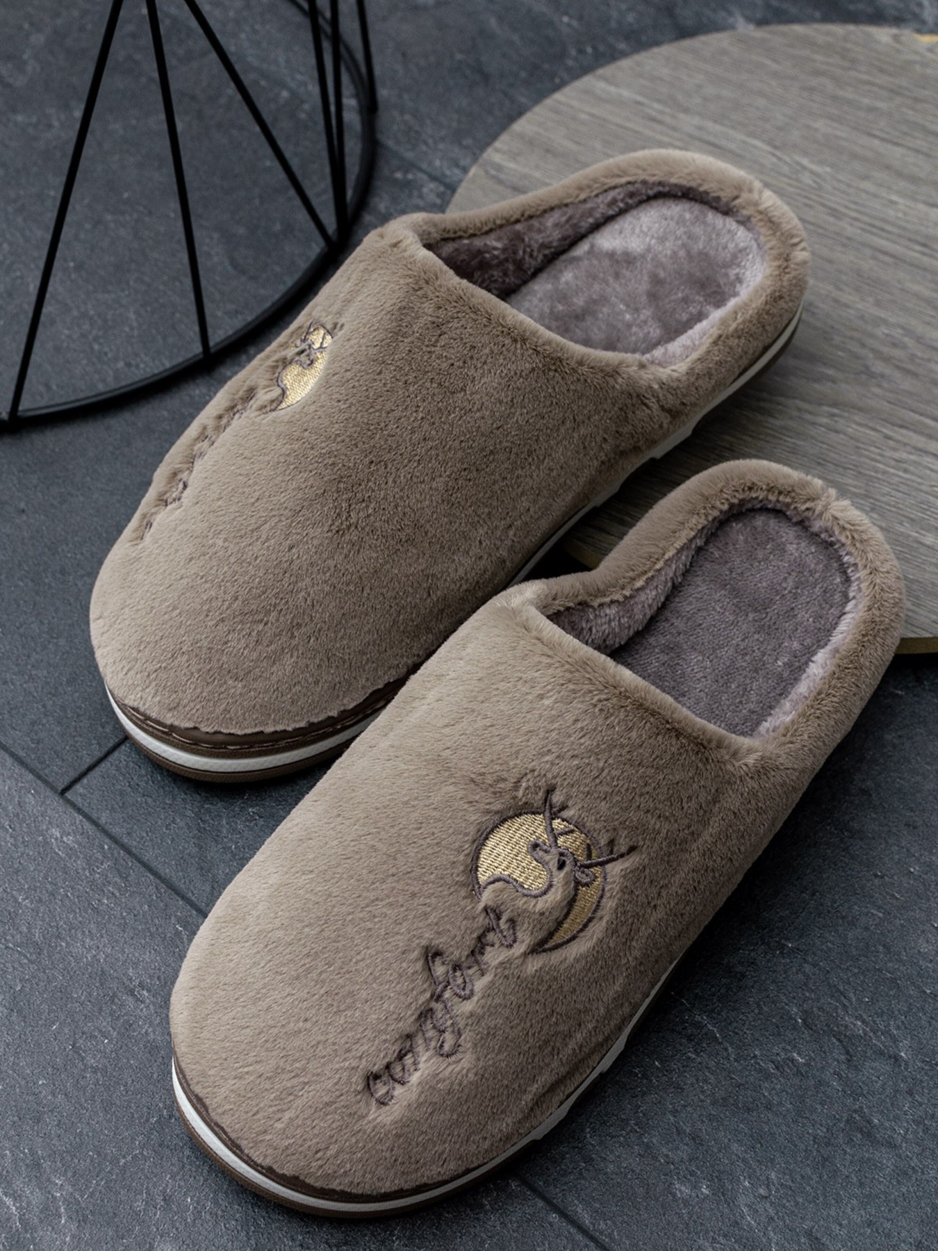 Капці ISSA Plus модель GOB3-04_brown Фото