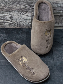 Тапки ISSA Plus модель GOB3-04_brown Фото