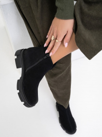 Черевики ISSA Plus модель OB2-121_black. Фото