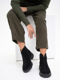 Черевики ISSA Plus модель OB2-121_black. Фото