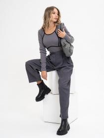 Ботинки ISSA Plus модель OB2-123_black. Фото