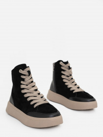 Черевики ISSA Plus модель OB2-125_black. Фото