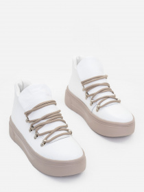 Ботинки ISSA Plus модель OB2-128_white. Фото