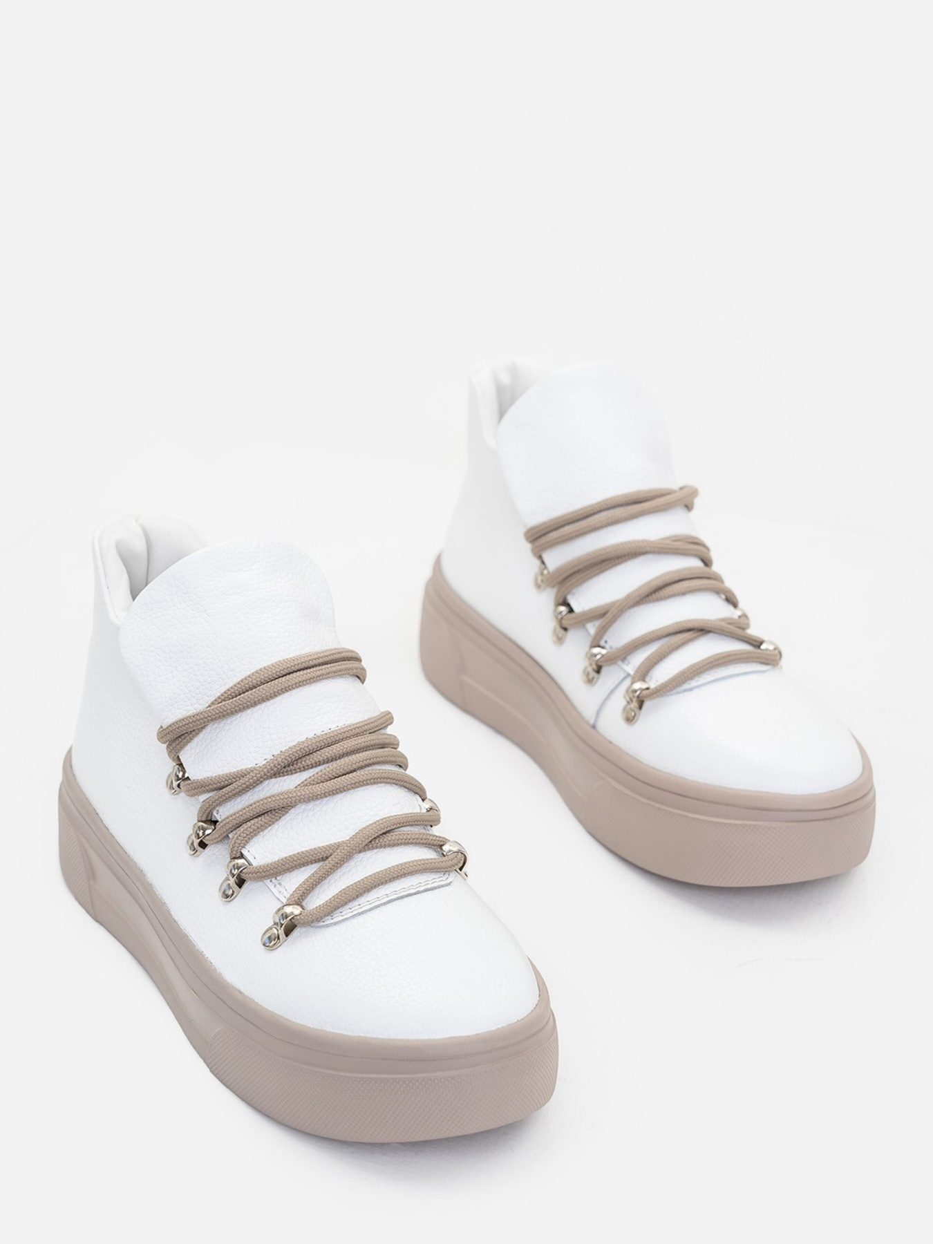 Ботинки ISSA Plus модель OB2-128_white. Фото