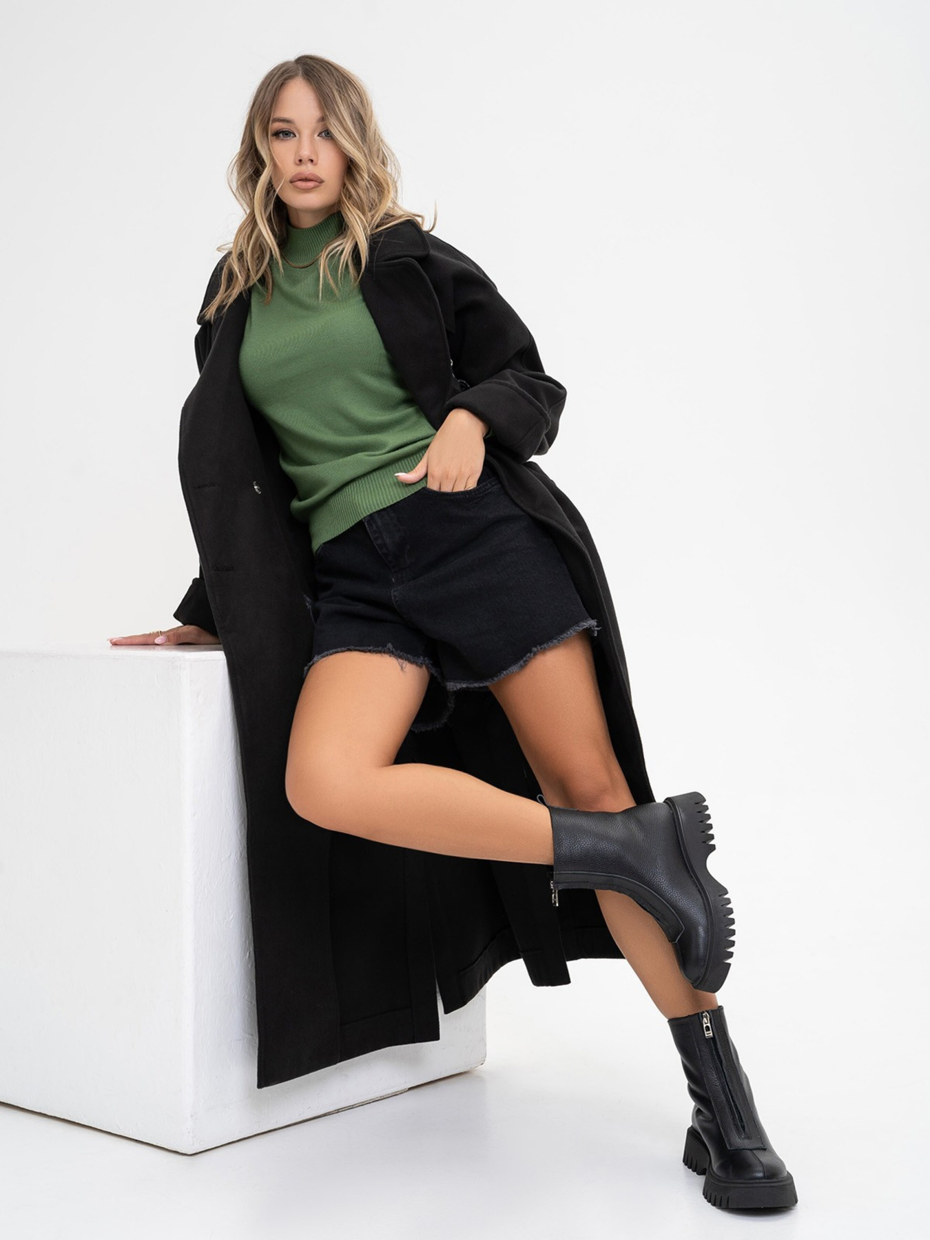 Черевики ISSA Plus модель OB2-129_black. Фото