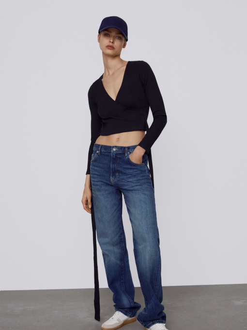 Лонгслив ZARA модель 65422 Фото