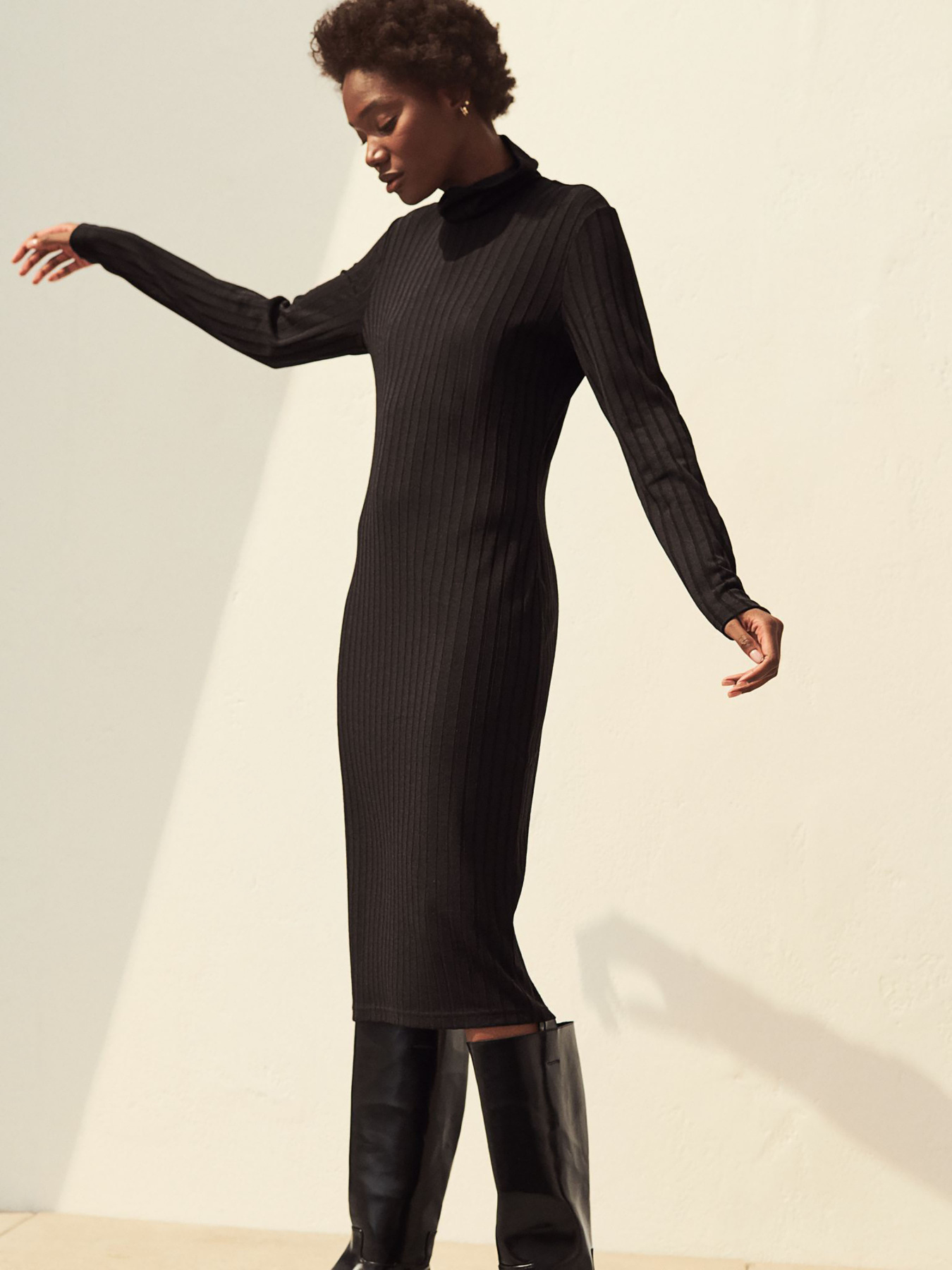 Платье миди H&M модель 51179 Фото