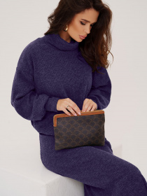 Повседневный костюм ISSA Plus модель 13557_blue Повседневный костюм ISSA Plus модель 13557_blue Фото