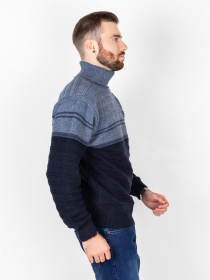 Светр ISSA Plus модель GN4-53_blue. Фото