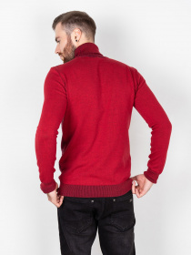 Водолазка ISSA Plus модель GN4-59_red. Водолазка ISSA Plus модель GN4-59_red. Фото