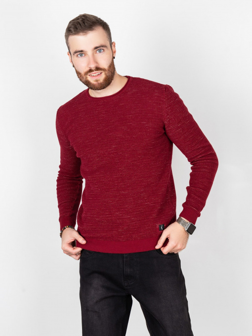 Джемпер ISSA Plus модель GN4-60_red. Фото