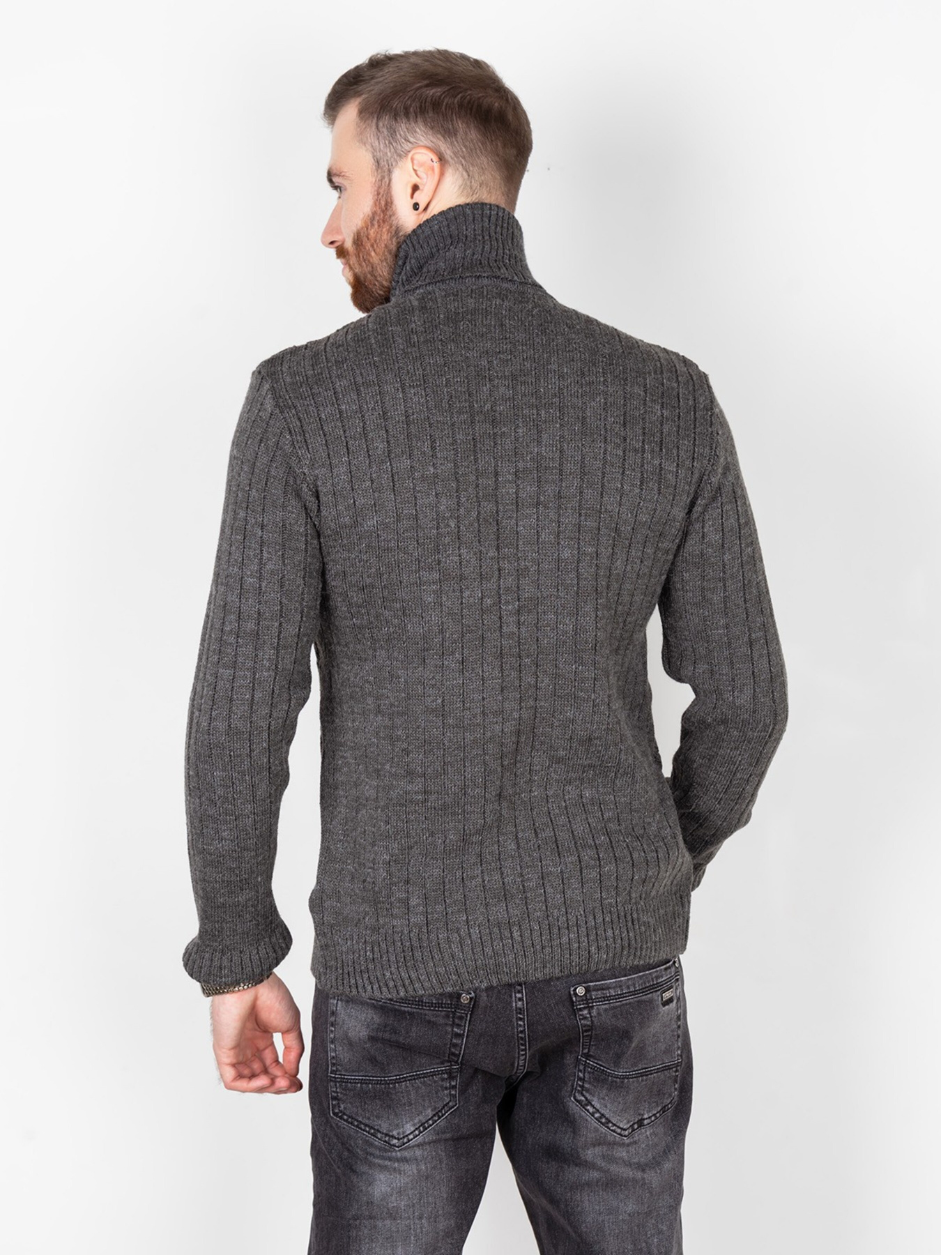 Светр ISSA Plus модель GN4-66_grey. Фото