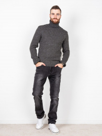 Свитер ISSA Plus модель GN4-66_grey. Фото