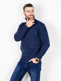 Водолазка ISSA Plus модель GN4-67_darkblue. Фото