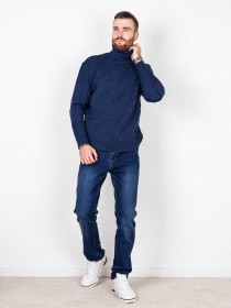 Водолазка ISSA Plus модель GN4-67_darkblue. Фото