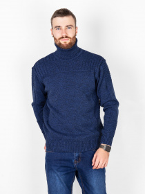 Водолазка ISSA Plus модель GN4-67_darkblue. Фото