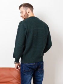 Джемпер ISSA Plus модель GN4-80_green. Джемпер ISSA Plus модель GN4-80_green. Фото