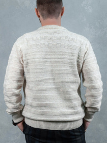 Джемпер ISSA Plus модель GN4-84_beige. Фото