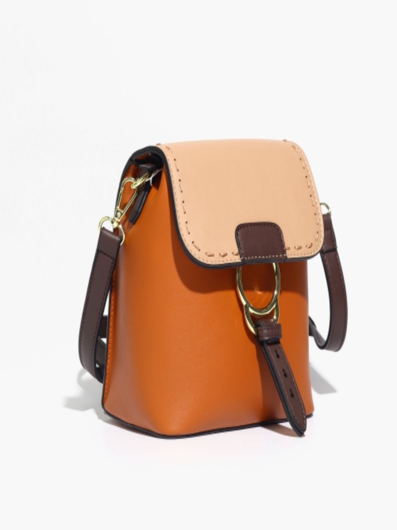 Кросс-боди Respect модель 015-4CH_Camel Фото