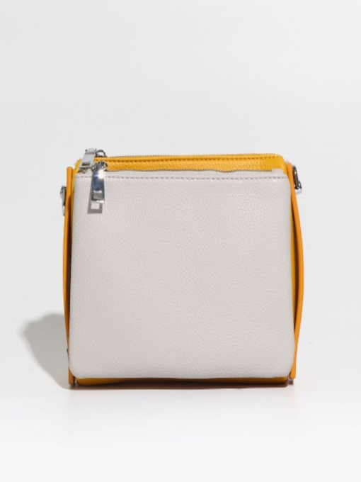 Кросс-боди Angelo Vani модель 3697CR_Yellow-Grey-P-nk Фото