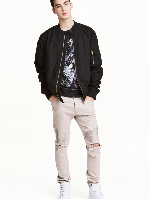 Зауженные джинсы H&M модель 65291 Фото